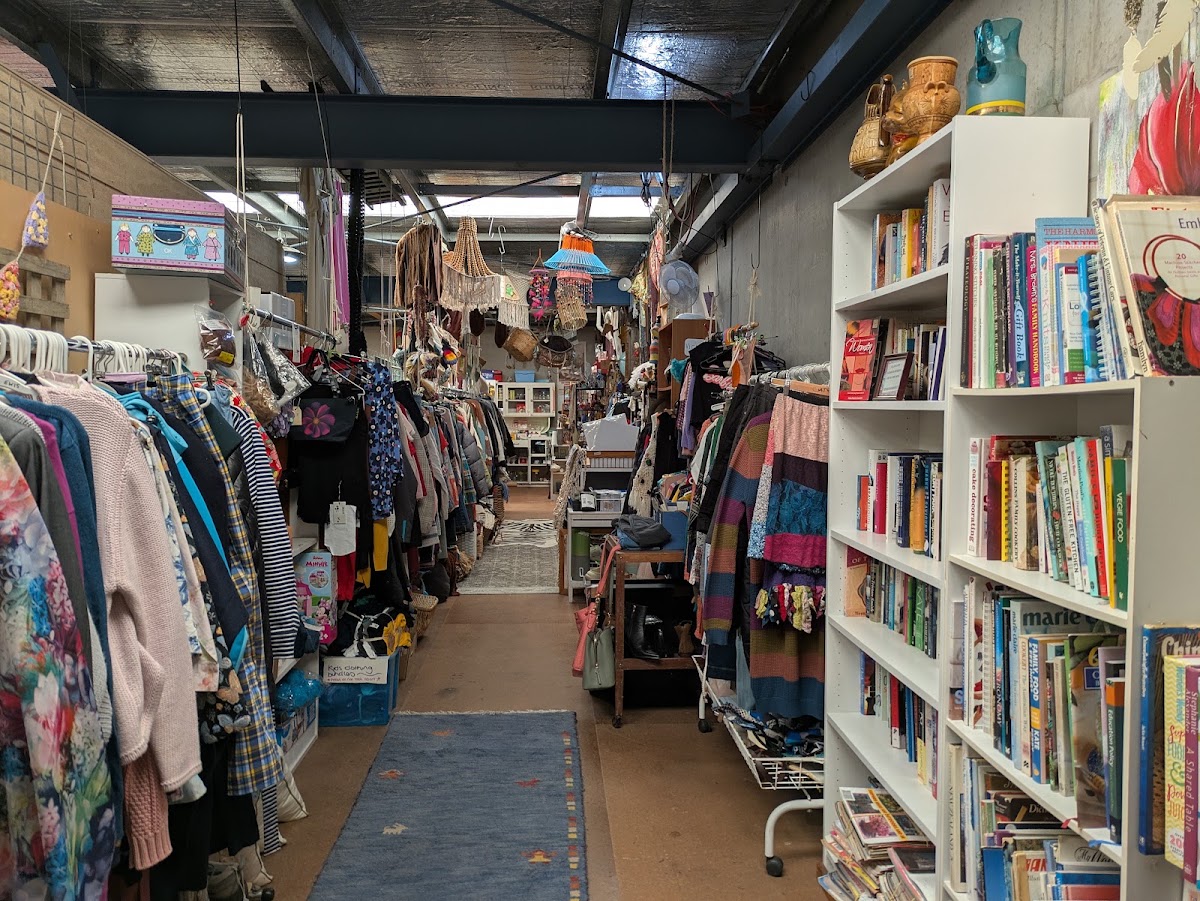 Retro garage goods and nostalgic bric a brac